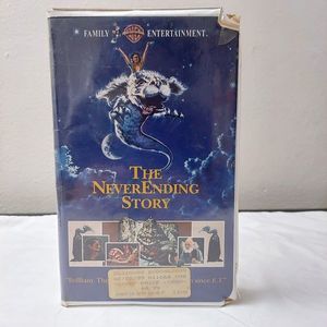 The Neverending Story 1984 VHS Clamshell Tested & Working